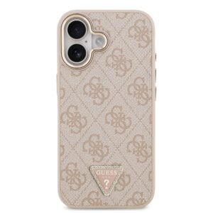 Guess 4G Triangle Logo iPhone 17 hoesje met MagSafe – Roze - 2