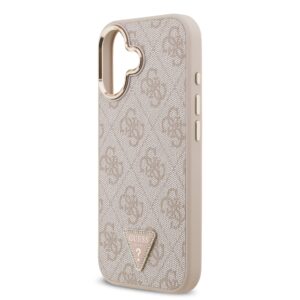 Guess 4G Triangle Logo iPhone 17 hoesje met MagSafe – Roze - 4