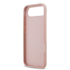 Guess PU Glitter 4G Metal Logo iPhone 17 Air Hoesje – Roze - 5