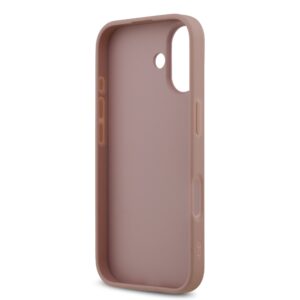Guess PU Glitter 4G Metal Logo iPhone 17 Hoesje – Roze - 5