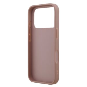 Guess PU Glitter 4G Metal Logo iPhone 17 Pro Hoesje – Roze - 5