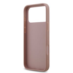 Guess PU Glitter 4G Metal Logo iPhone 17 Pro Max Hoesje – Roze - 5
