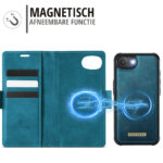 Solidenz 2-in-1 MagSafe Wallet Case voor iPhone 17e / 16e – Blauw - 6