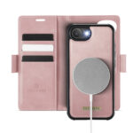 Solidenz 2-in-1 MagSafe Wallet Case voor iPhone 17e / 16e - Roze