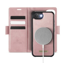 Solidenz 2-in-1 MagSafe Wallet Case voor iPhone 17e / 16e - Roze
