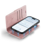 Solidenz 2-in-1 MagSafe Wallet Case voor iPhone 17e / 16e – Roze - 3