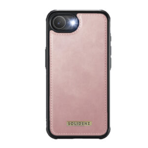 Solidenz 2-in-1 MagSafe Wallet Case voor iPhone 16e – Roze - 4
