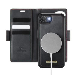 Solidenz 2-in-1 MagSafe Wallet Case voor iPhone 17e / 16e - Zwart