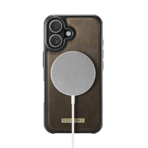 Solidenz 2-in-1 MagSafe Wallet Case voor iPhone 17 – Bruin - 5