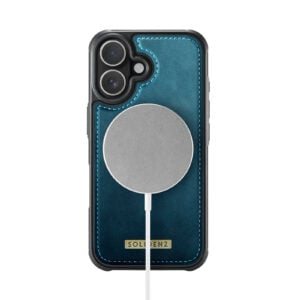 Solidenz 2-in-1 MagSafe Wallet Case voor iPhone 16 – Blauw - 5