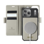 Solidenz 2-in-1 MagSafe Wallet Case voor iPhone 17 Pro - Beige