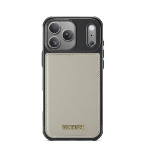 Solidenz 2-in-1 MagSafe Wallet Case voor iPhone 17 Pro – Beige - 4