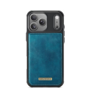 Solidenz 2-in-1 MagSafe Wallet Case voor iPhone 17 Pro Max – Blauw - 4