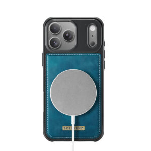 Solidenz 2-in-1 MagSafe Wallet Case voor iPhone 17 Pro Max – Blauw - 5