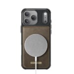 Solidenz 2-in-1 MagSafe Wallet Case voor iPhone 17 Pro – Bruin - 5