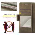 Solidenz 2-in-1 MagSafe Wallet Case voor iPhone 17 Pro – Bruin - 8