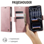 Solidenz 2-in-1 MagSafe Wallet Case voor iPhone 17 Pro – Roze - 7