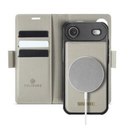 Solidenz 2-in-1 MagSafe Wallet Case voor iPhone Air - Beige