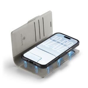Solidenz 2-in-1 MagSafe Wallet Case voor iPhone Air – Beige - 3