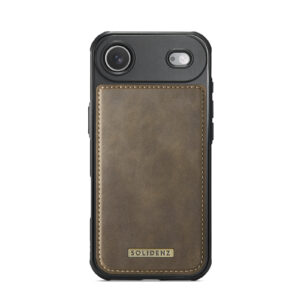 Solidenz 2-in-1 MagSafe Wallet Case voor iPhone Air – Bruin - 4