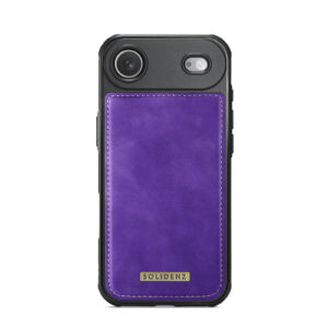 Solidenz 2-in-1 MagSafe Wallet Case voor iPhone Air – Paars - 4