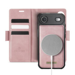 Solidenz 2-in-1 MagSafe Wallet Case voor iPhone Air - Roze