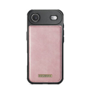 Solidenz 2-in-1 MagSafe Wallet Case voor iPhone Air – Roze - 4