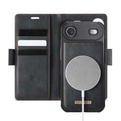 Solidenz 2-in-1 MagSafe Wallet Case voor iPhone Air - Zwart