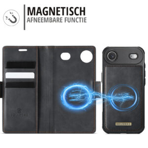 Solidenz 2-in-1 MagSafe Wallet Case voor iPhone Air – Zwart - 6