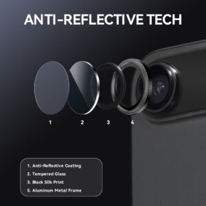 Solidenz Cameralens only protector iPhone 17 Air – Zwart - 3