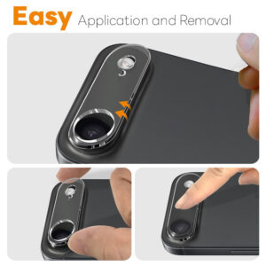Solidenz Cameralens protector iPhone 17 Air – Transparant - 2