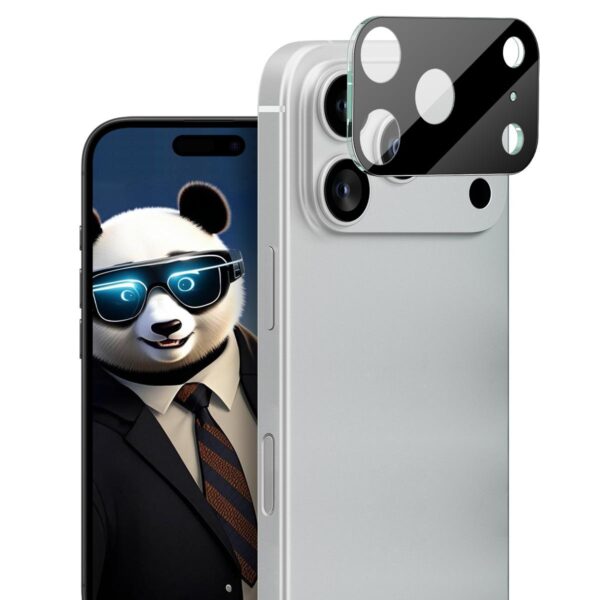 Solidenz Cameralens protector iPhone 17 Pro Max - Zwart