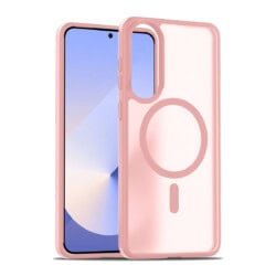 Solidenz FrostMag Samsung Galaxy S25 Edge hoesje - Roze