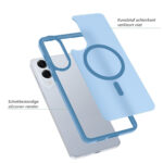 Solidenz FrostMag Samsung Galaxy S25 Edge hoesje – Sierra blauw - 1