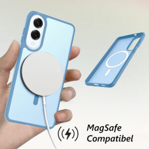 Solidenz FrostMag Samsung Galaxy S25 Edge hoesje – Sierra blauw - 2
