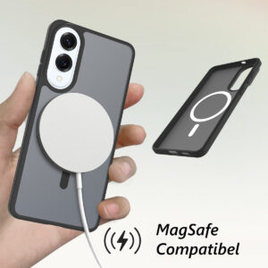 Solidenz FrostMag Samsung Galaxy S25 Edge hoesje – Zwart - 2