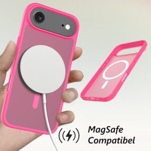 Solidenz FrostMag iPhone Air hoesje – Fel roze - 2