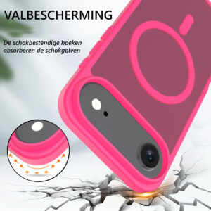 Solidenz FrostMag iPhone Air hoesje – Fel roze - 3