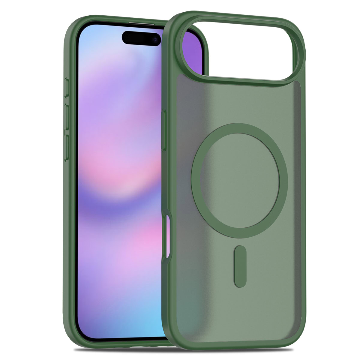 Solidenz FrostMag iPhone 17 Air hoesje – Groen 1 Solidenz FrostMag iPhone 17 Air hoesje – Groen 1