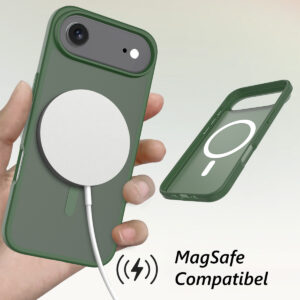 Solidenz FrostMag iPhone Air hoesje – Groen - 2
