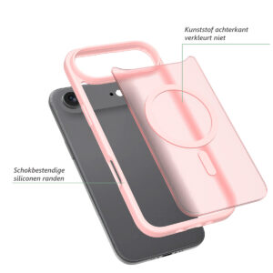 Solidenz FrostMag iPhone Air hoesje – Roze - 1