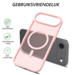 Solidenz FrostMag iPhone Air hoesje – Roze - 4