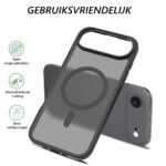 Solidenz FrostMag iPhone Air hoesje – Zwart - 4