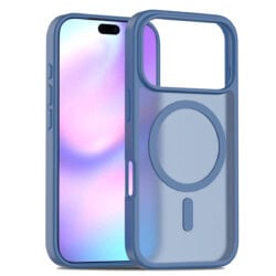 Solidenz FrostMag iPhone 17 Pro Max hoesje - Donkerblauw