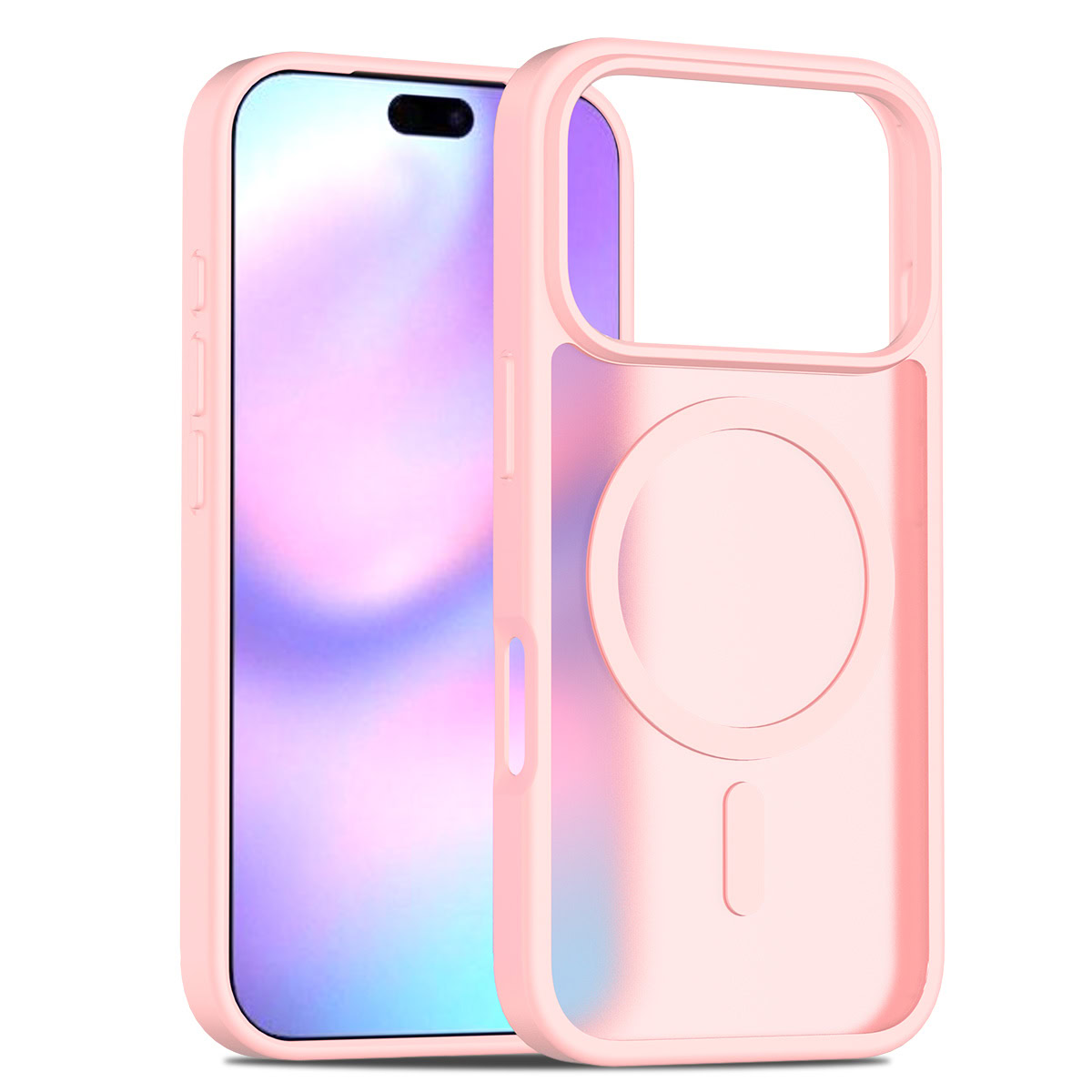 Solidenz FrostMag iPhone 17 Pro hoesje – Roze 1 Solidenz FrostMag iPhone 17 Pro hoesje – Roze 1