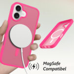 Solidenz FrostMag iPhone 17 hoesje – Fel roze - 2
