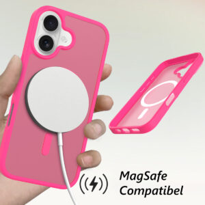 Solidenz FrostMag iPhone 17 hoesje – Fel roze - 2