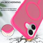Solidenz FrostMag iPhone 17 hoesje – Fel roze - 3