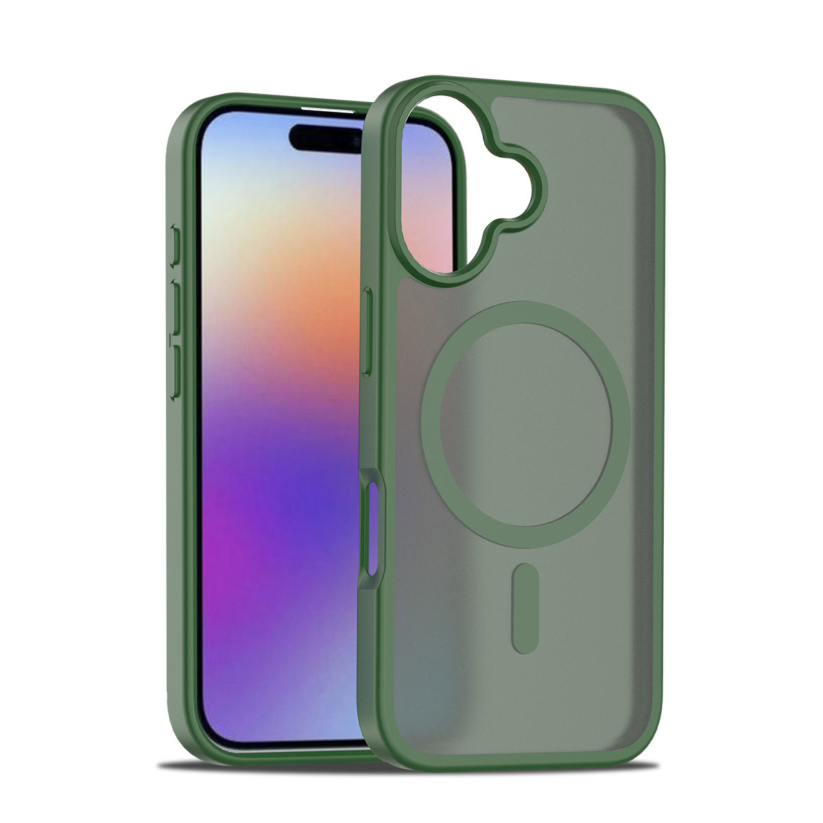 Solidenz FrostMag iPhone 17 hoesje – Groen 1 Solidenz FrostMag iPhone 17 hoesje – Groen 1
