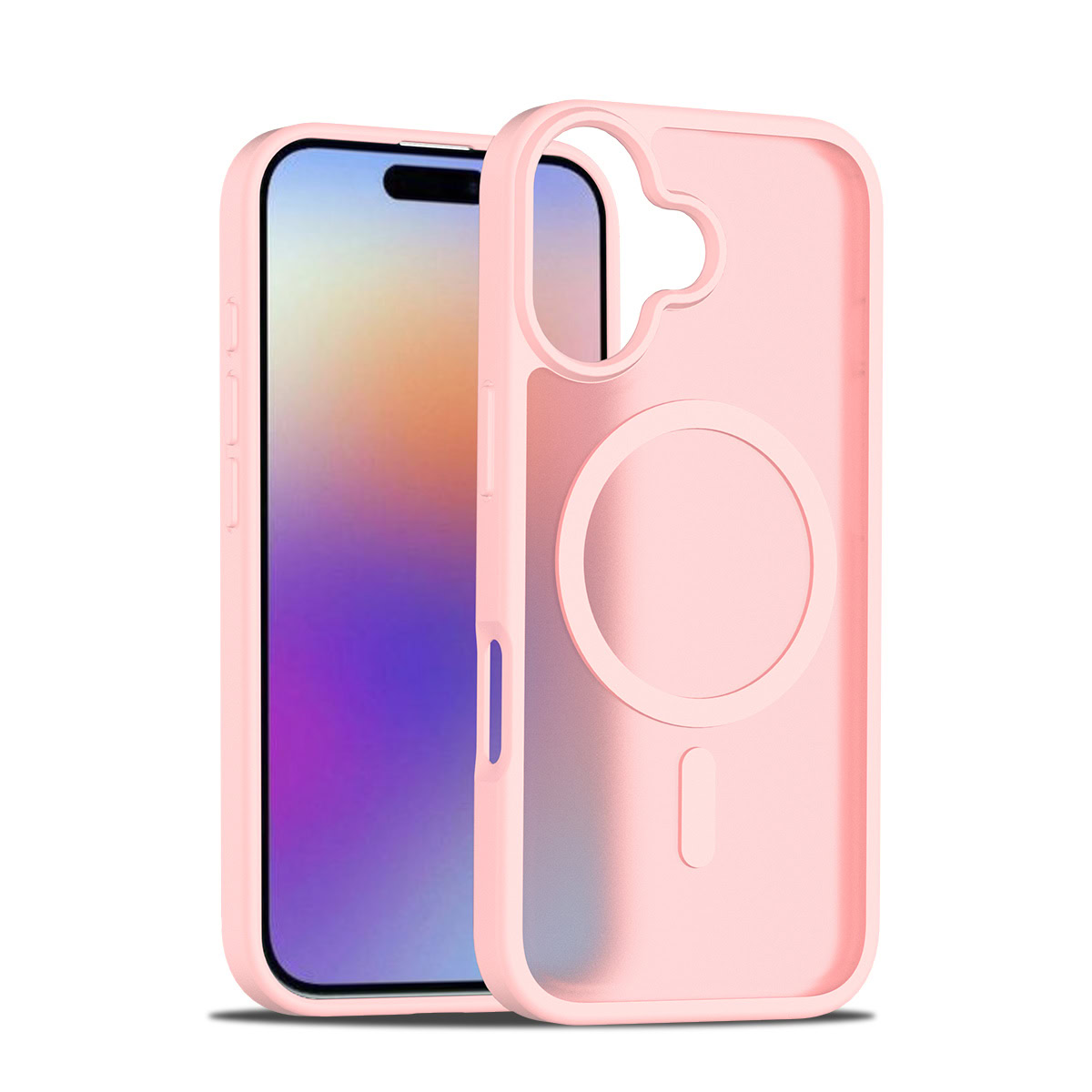 Solidenz FrostMag iPhone 17 hoesje – Roze 1 Solidenz FrostMag iPhone 17 hoesje – Roze 1
